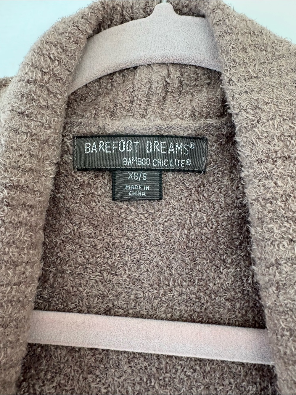 Barefoot Dreams CozyChic Lite Circle Cardi Draped Open-Front Cardigan Sweater - Picture 6 of 7